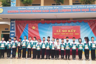 LỄ SƠ KẾT HỌC KÌ I